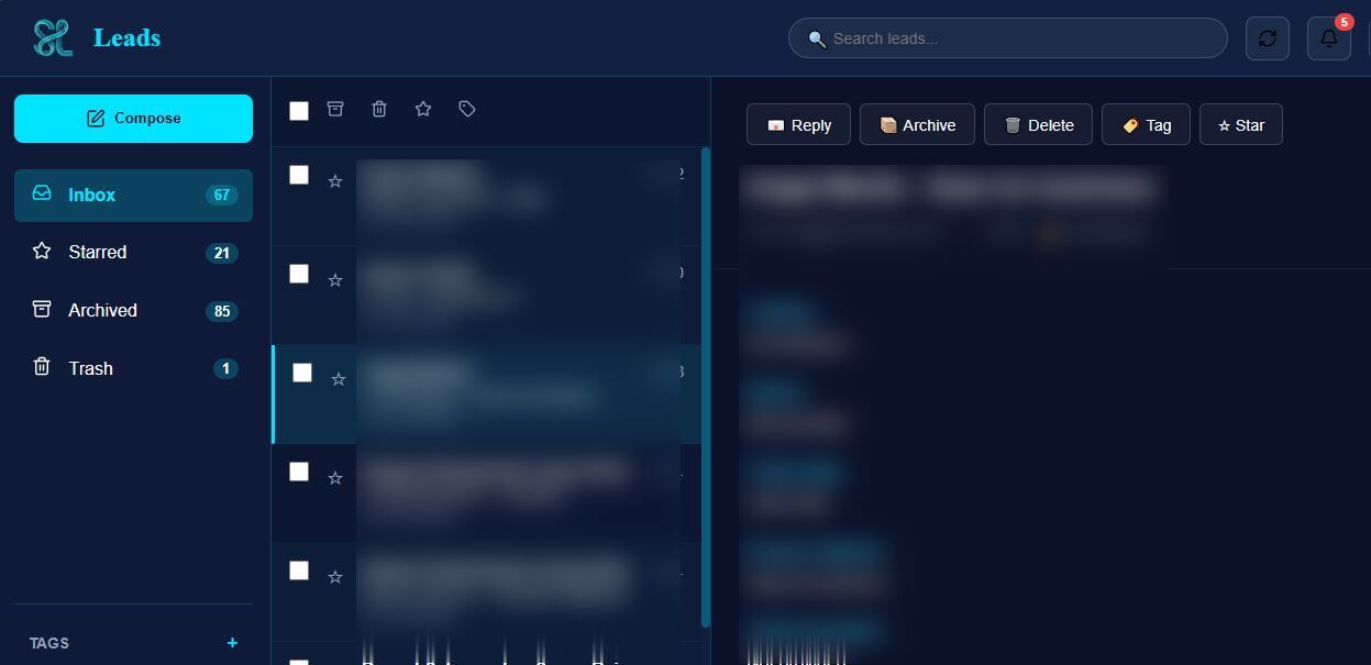 Schumacher Labs Blueprint Dashboard